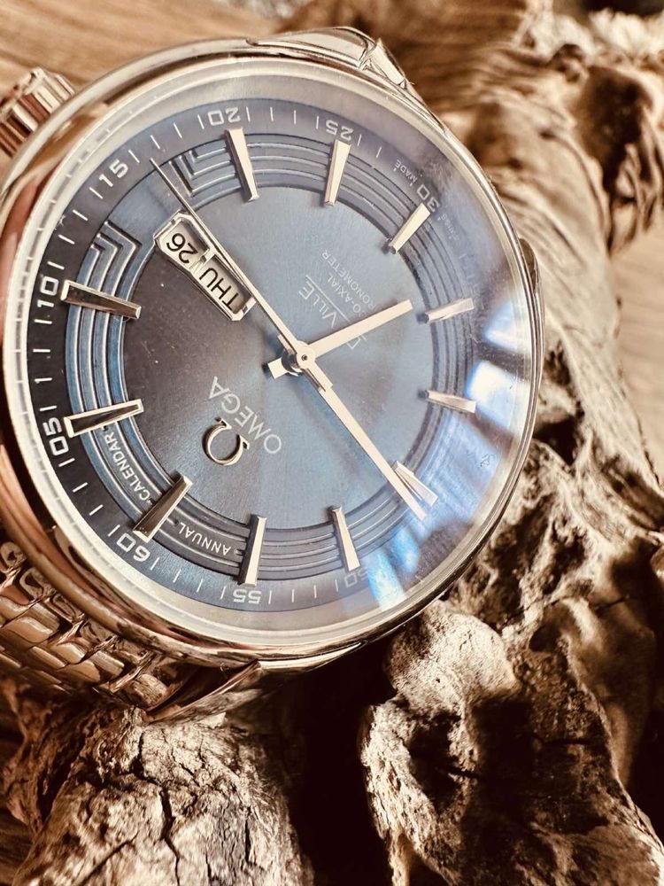 Omega De ville уникален автоматичен мъжки часовник с дата и ден