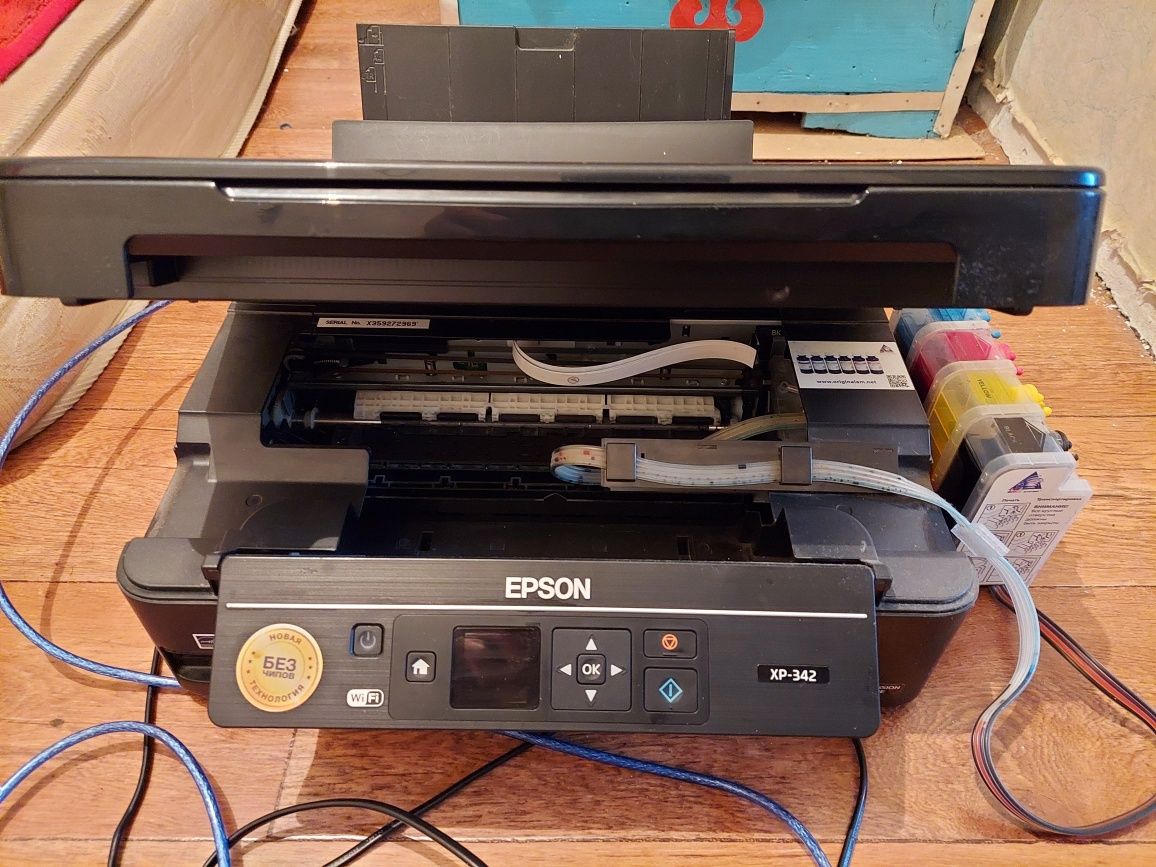 принтер Epson XP-342 принтер,ксерокс,сканер