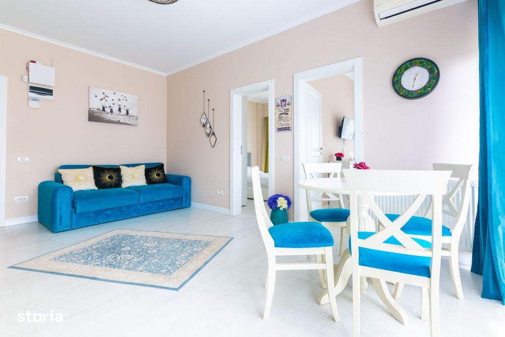 Apartament cu 3 camere, 2 bai, langa plaja Azimuth parcare inclusa