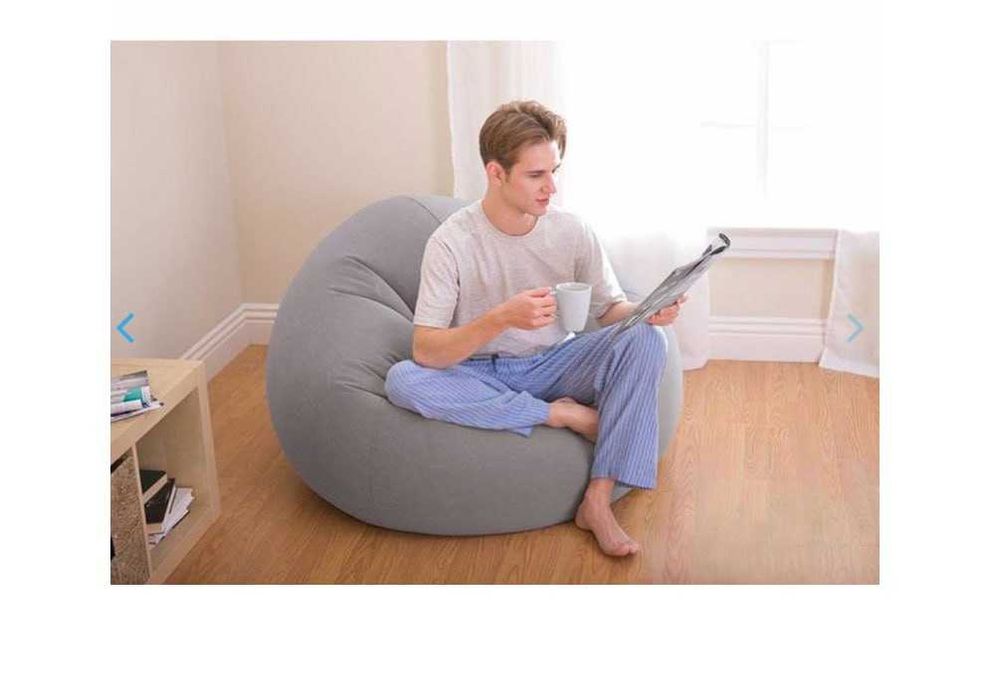 Кресло надувной Intex-107х104х69 см. Мах-100 кг Доставка бесплатно