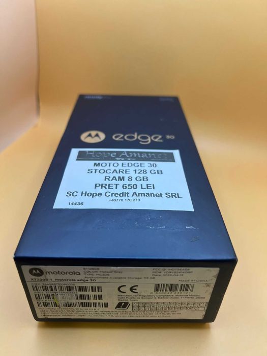 Hope Amanet P13 MOTO EDGE 30