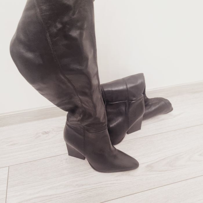 Ботуши Зара естествена кожа