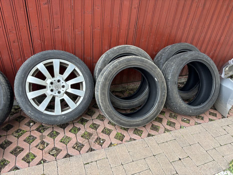 Vand jante 19” Mercedes originale + cauciucuri iarna + vara