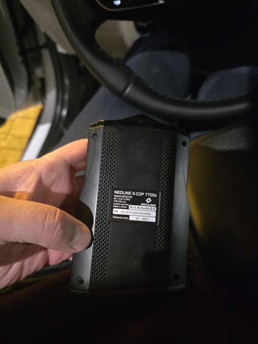 (+Dostavka) 7700s Neoline Black b/u Model Original Antiradar