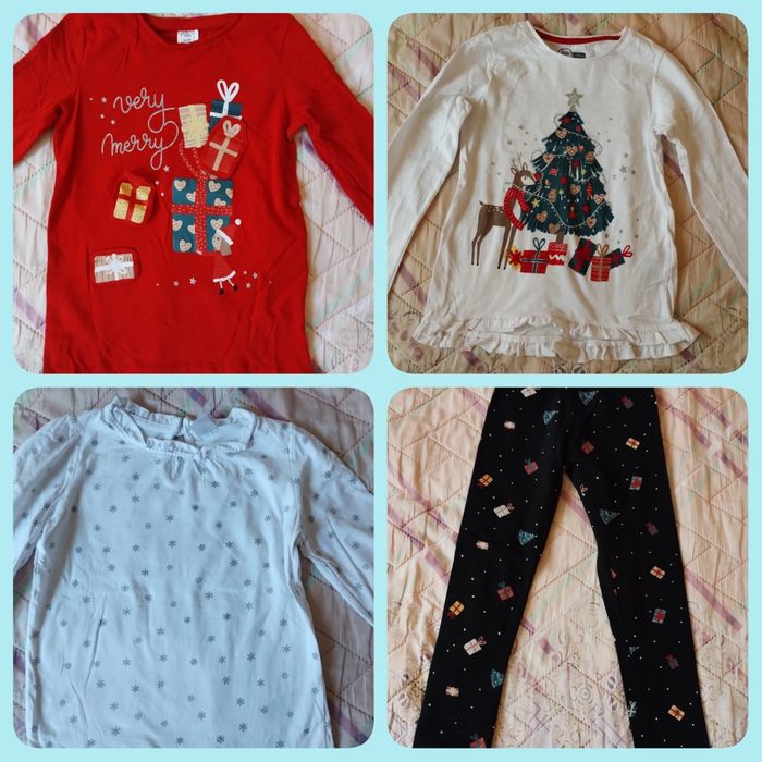 Дрехи за момиче  122/128 размер