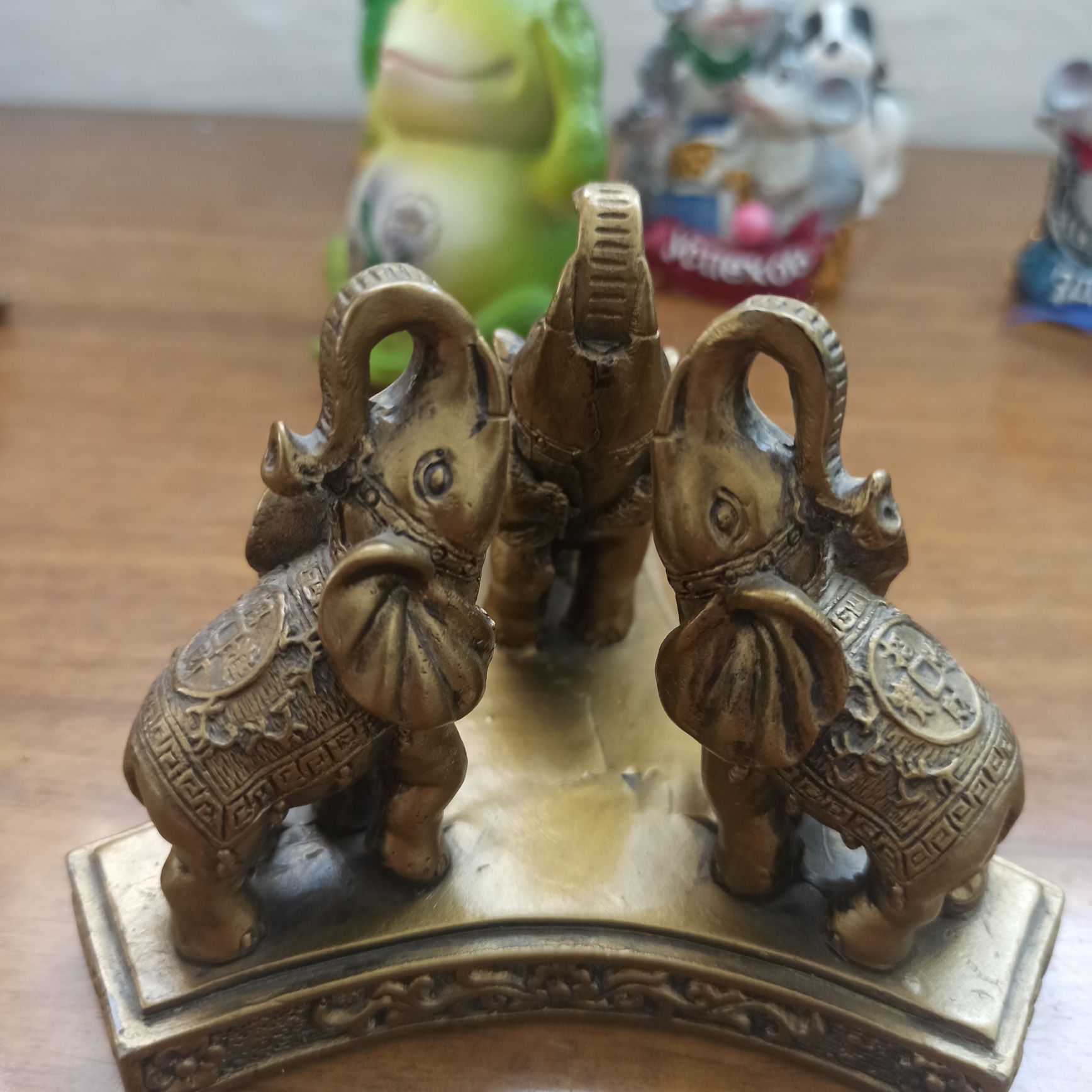 Сувенир Три слона статуэтка