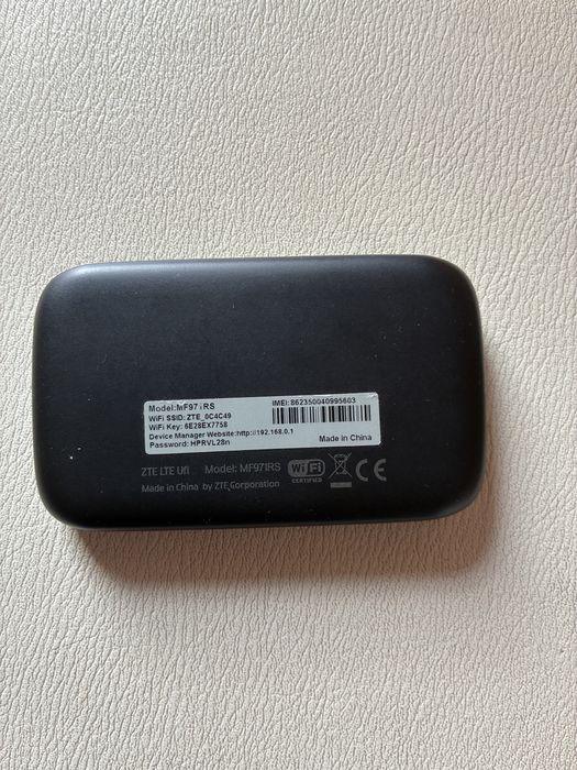 ZTE 4G Бисквитка /Рутер