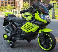 Motocicleta electrica 6V cu roti ajutatoare Nichiduta X-Race Green