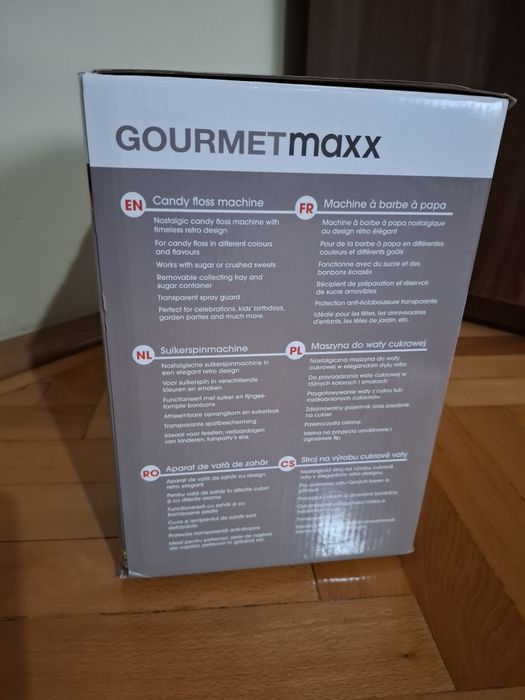 Mașină vată de zahăr GOURMETmaxx fabricat in Germania