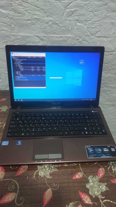 Ноутбук Asus K53E core i5-2450M, 8gb DDR3, SSD 256gb