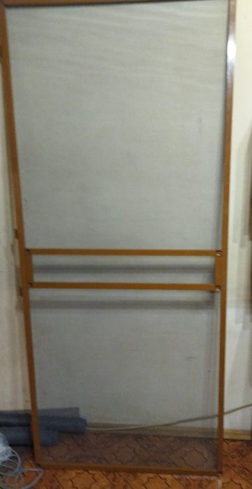 Москитная сетка на дверь. Новая. Готовая, в сборе.