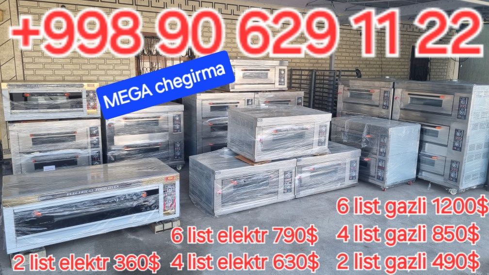 2 list gazli, 2 list elektrli, 4 list gazli, 6 list gazli,4 listli ele
