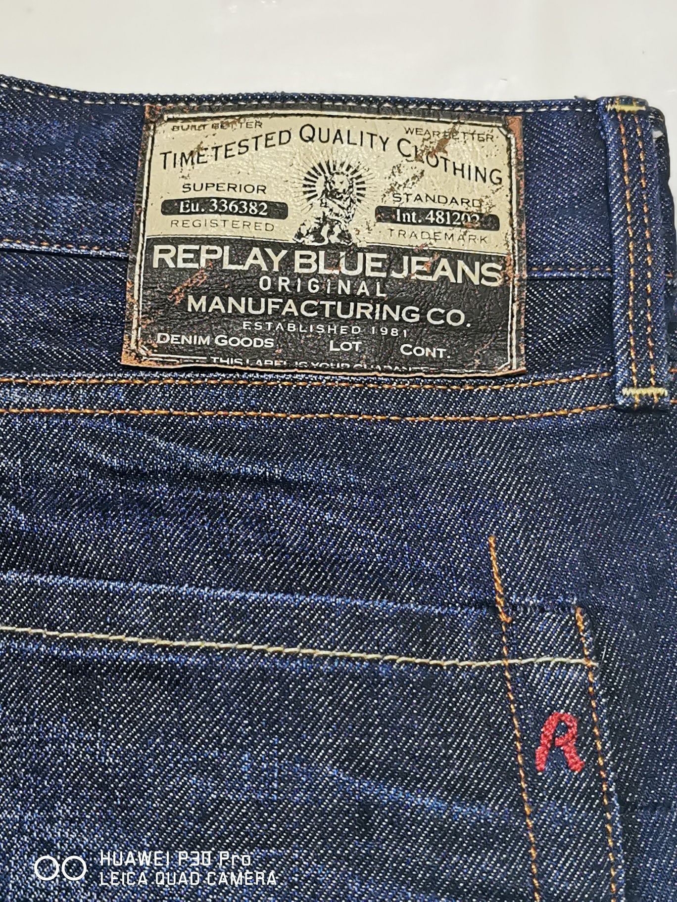 Vând blugi bărbați, Replay Blue Jeans