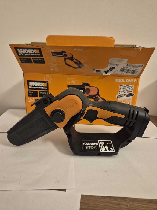 Foarfecă de grădină fără fir WORX WG324E.9, 20 V, lungime lamă 12 cm