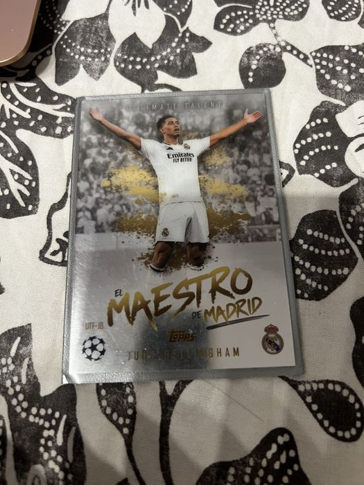 El Maestro Bellingham. Topps карта абсолютно запазена.