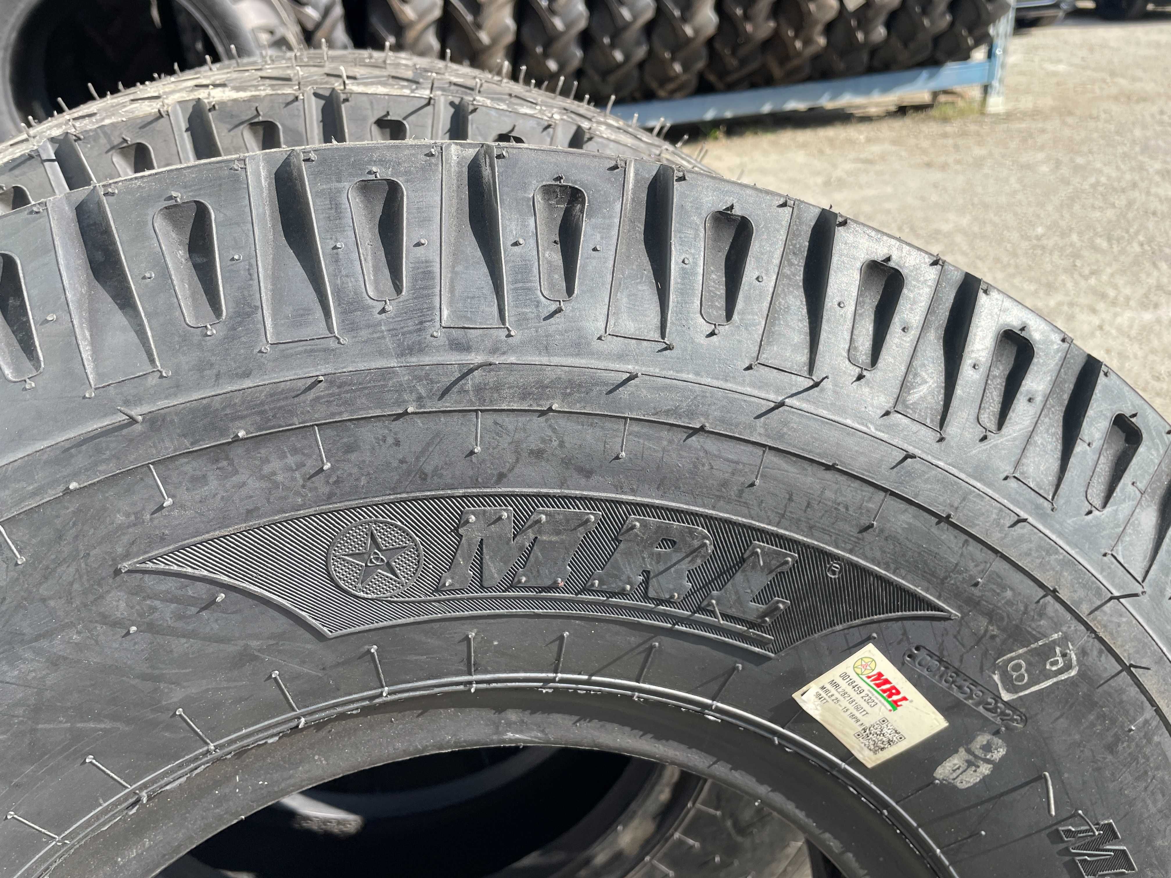 Cauciucuri noi 8.25-15 cu 18 pliuri marca MRL pentru trailer