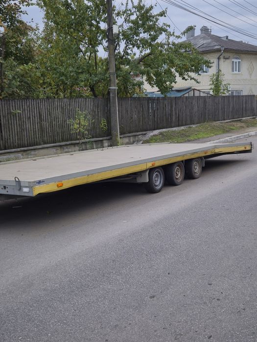 Platformă auto dubla ALUMINIU 2 auto Vezeko Le Mans si Iveco Daily