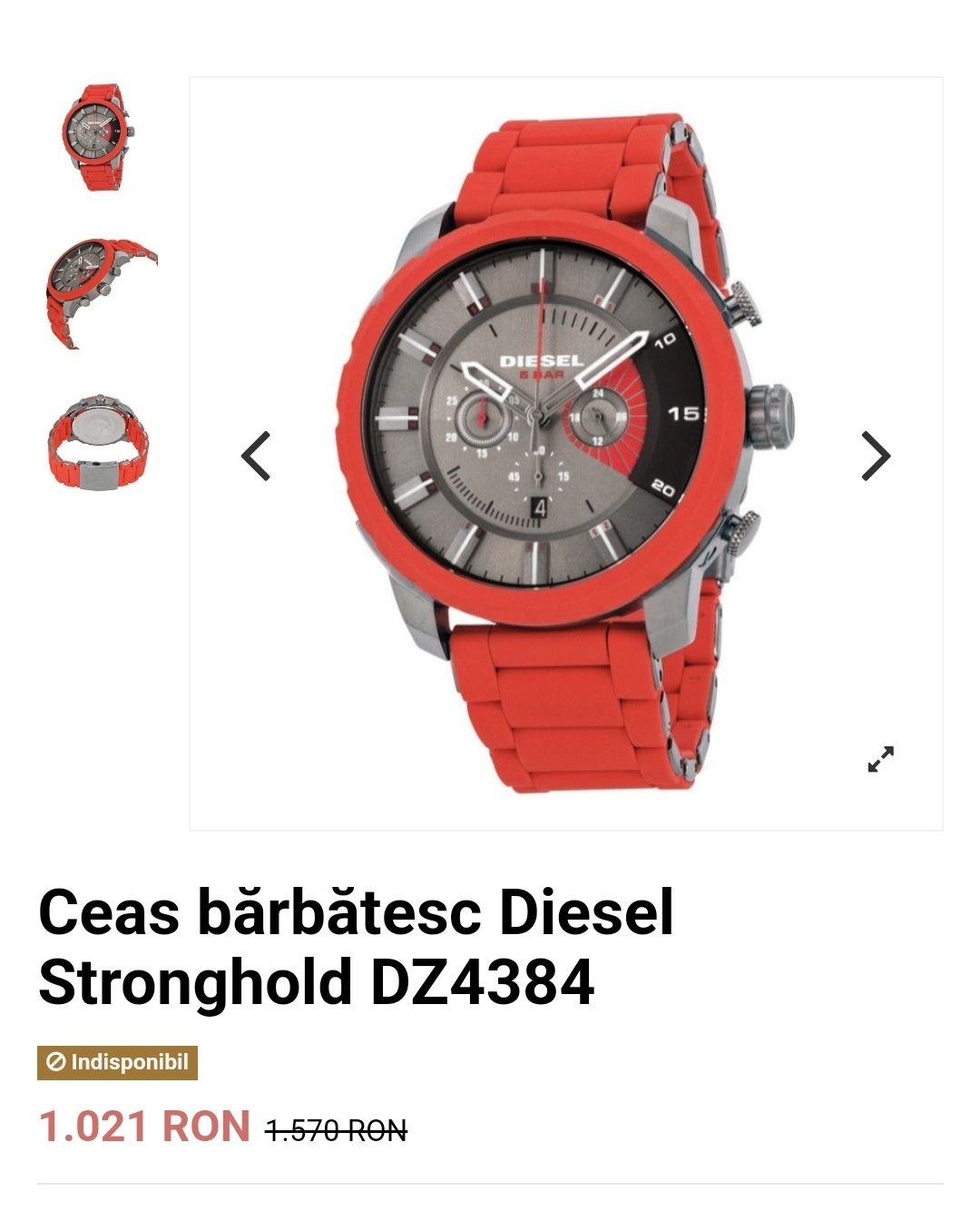 Vând ceas Diesel