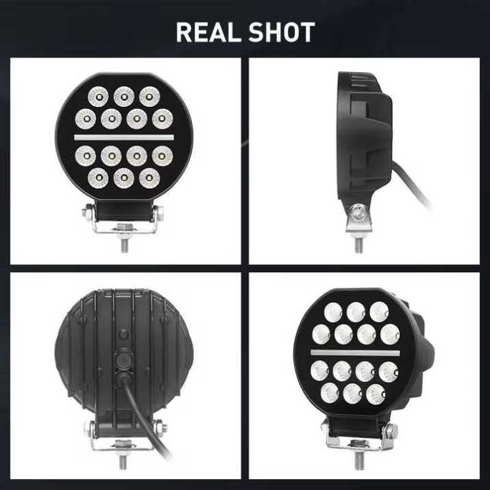 Диоден халоген LED светлини габарит, жълта 12/24V 50W - T458
