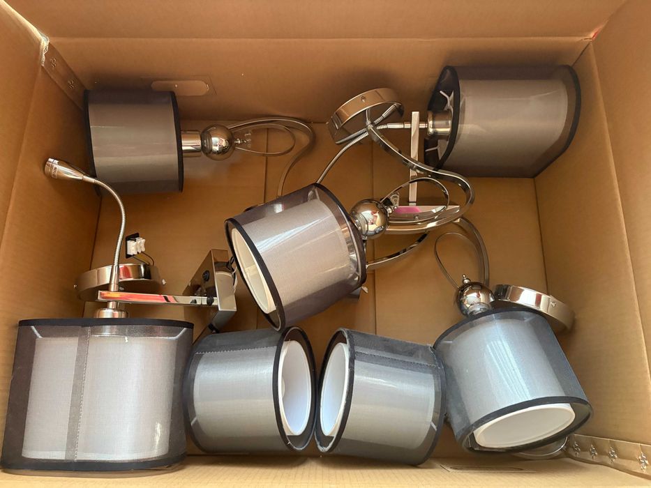 Лампи и лампиони в еднакъв стил - комплект за 1-2 стаи