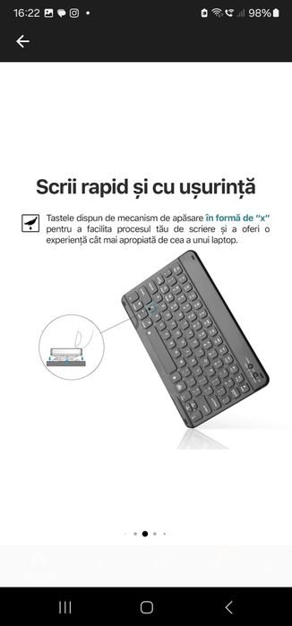 Husa Ipad 10 2022 Zoopie cu tastatura inclusa