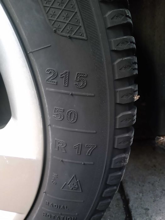 Джанти с гуми Пежо 307 зимни 17
