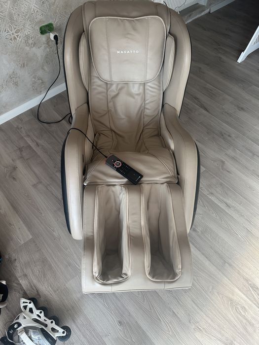 Fotoliul de masaj pentru un masaj complet.