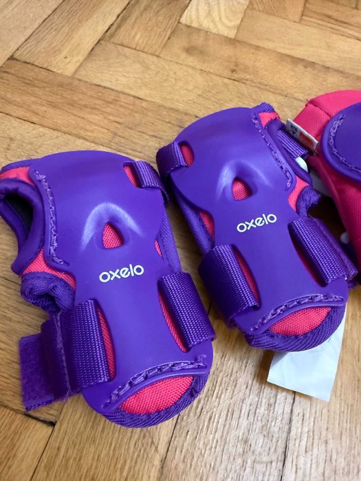 Детски Ролери Play 3 + 3бр. Протектори, Розово/Лилави - 40лв.