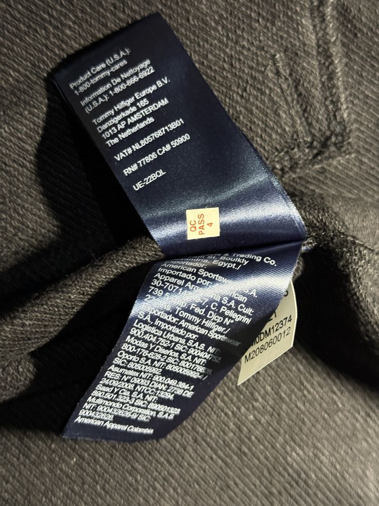 Tommy Hilfiger Jeans  bluza hanorac gluga original marimea M