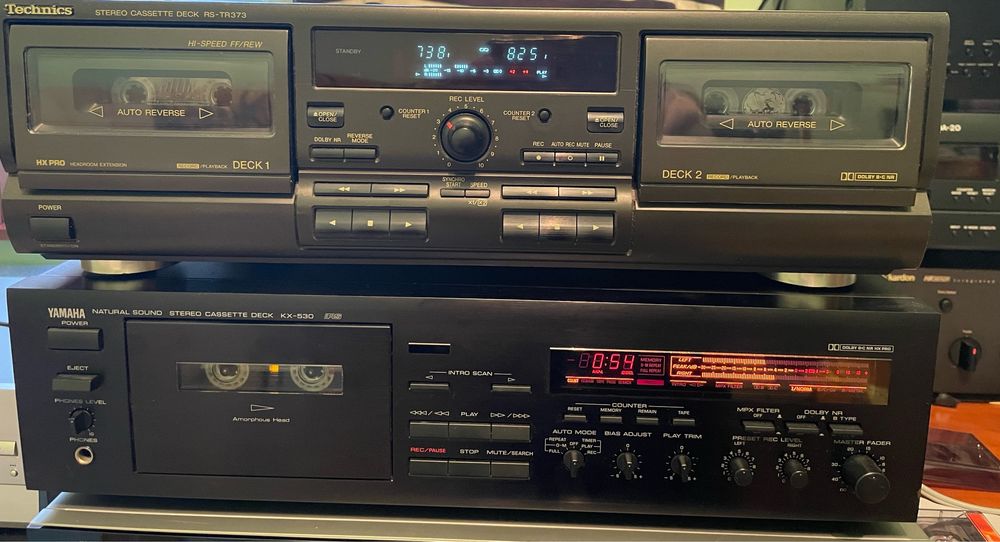 Casetofon Technics RS TR373/ Fisher/ Sony670/Technics 765