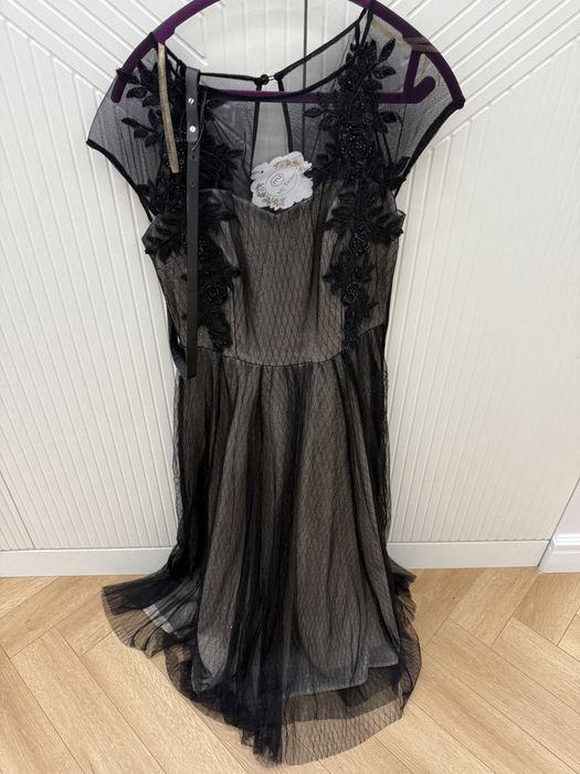 4 слойное воздушное коктельное платье новое Турция вечернее новогоднее