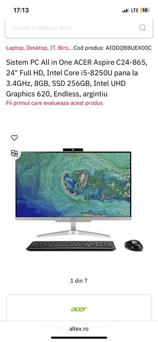 Acer aspire C24-865