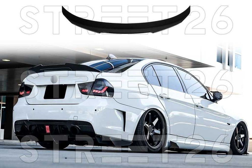 Eleron Portbagaj BMW Seria 3 E90 Sedan (05-11) PSM Design Negru Lucios