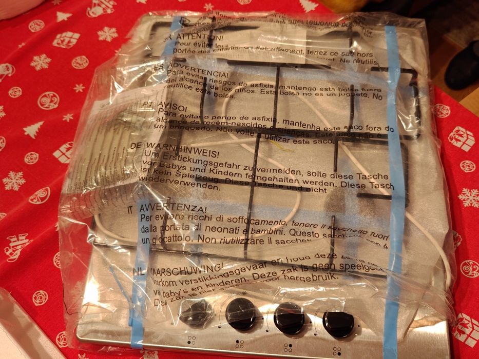 Plita pe gaz cu 4 ochiuri sigilata