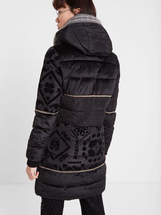 Desigual Бохо ватирано яке