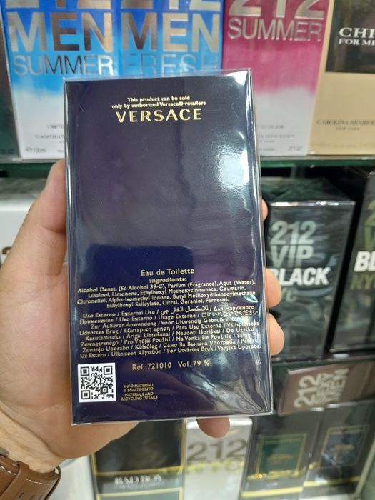 Original Mujskoy Versace dylan blue Eau de Toilette (100)ml