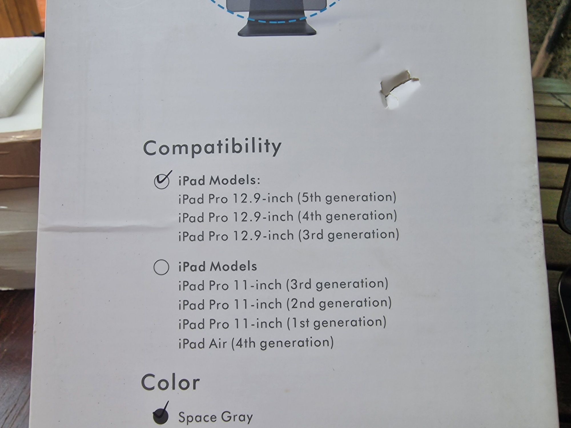 Магнитна въртяща се стойка за ipad
