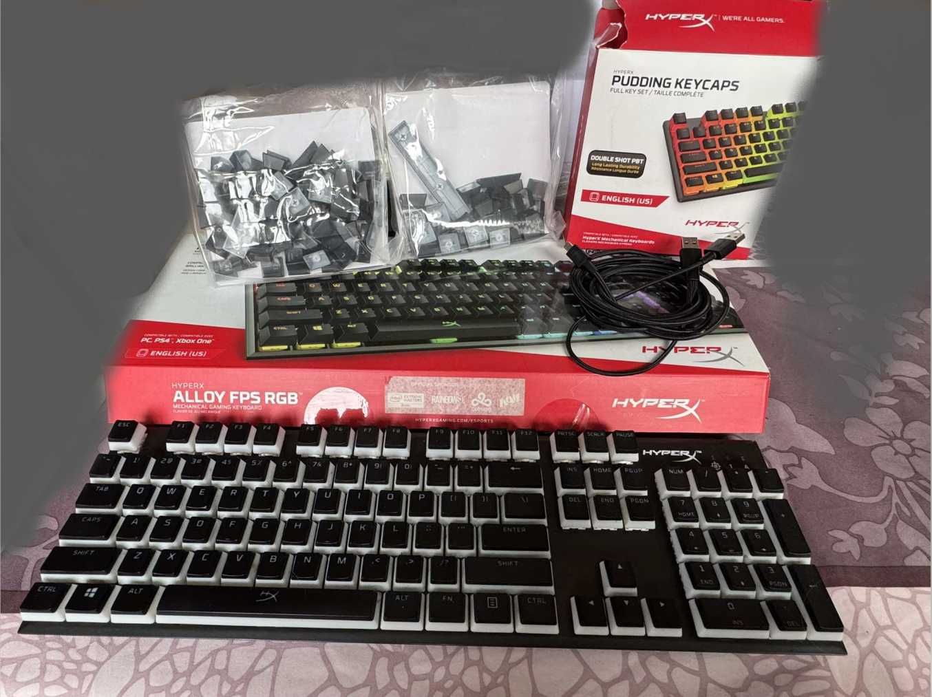 Геймърскa механична клавиатура Kingston HyperX Alloy FPS RGB