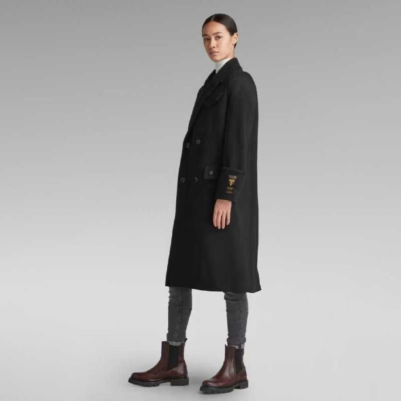 G Star Raw Long Wool Coat  M