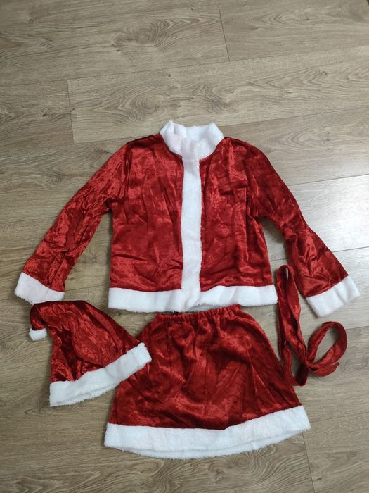 Костюм Санты на девочку