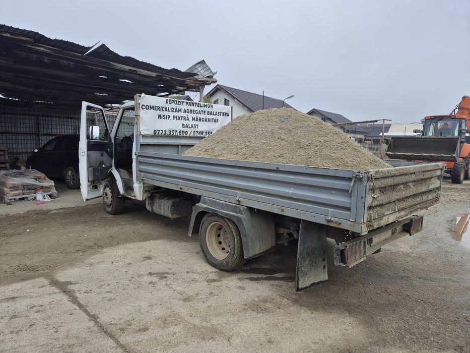 Comercializam agregate nisip piatra 4/8 8/16 16/31 lemne foc
-Piatra 4