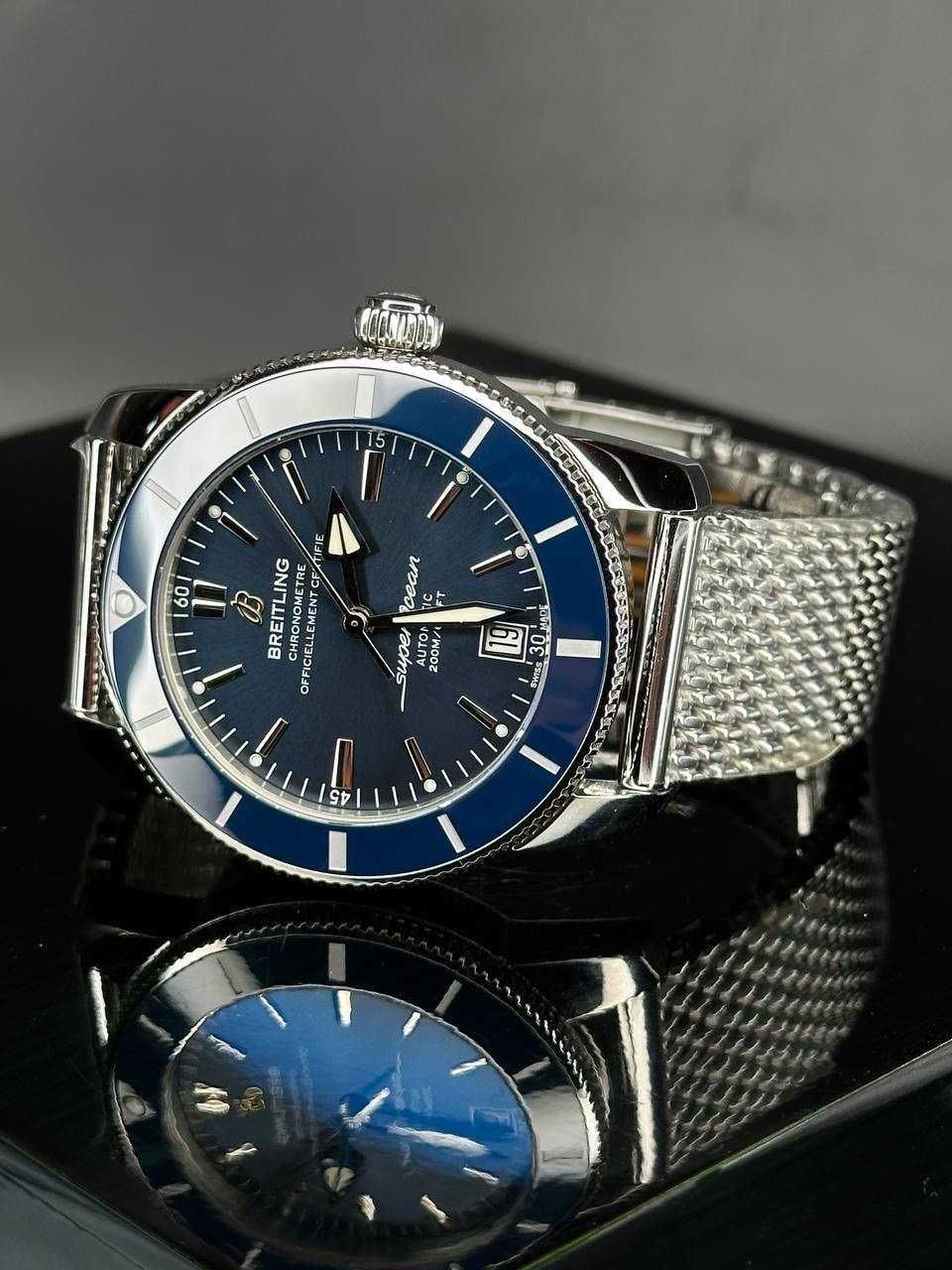Breitling Superocean сребро