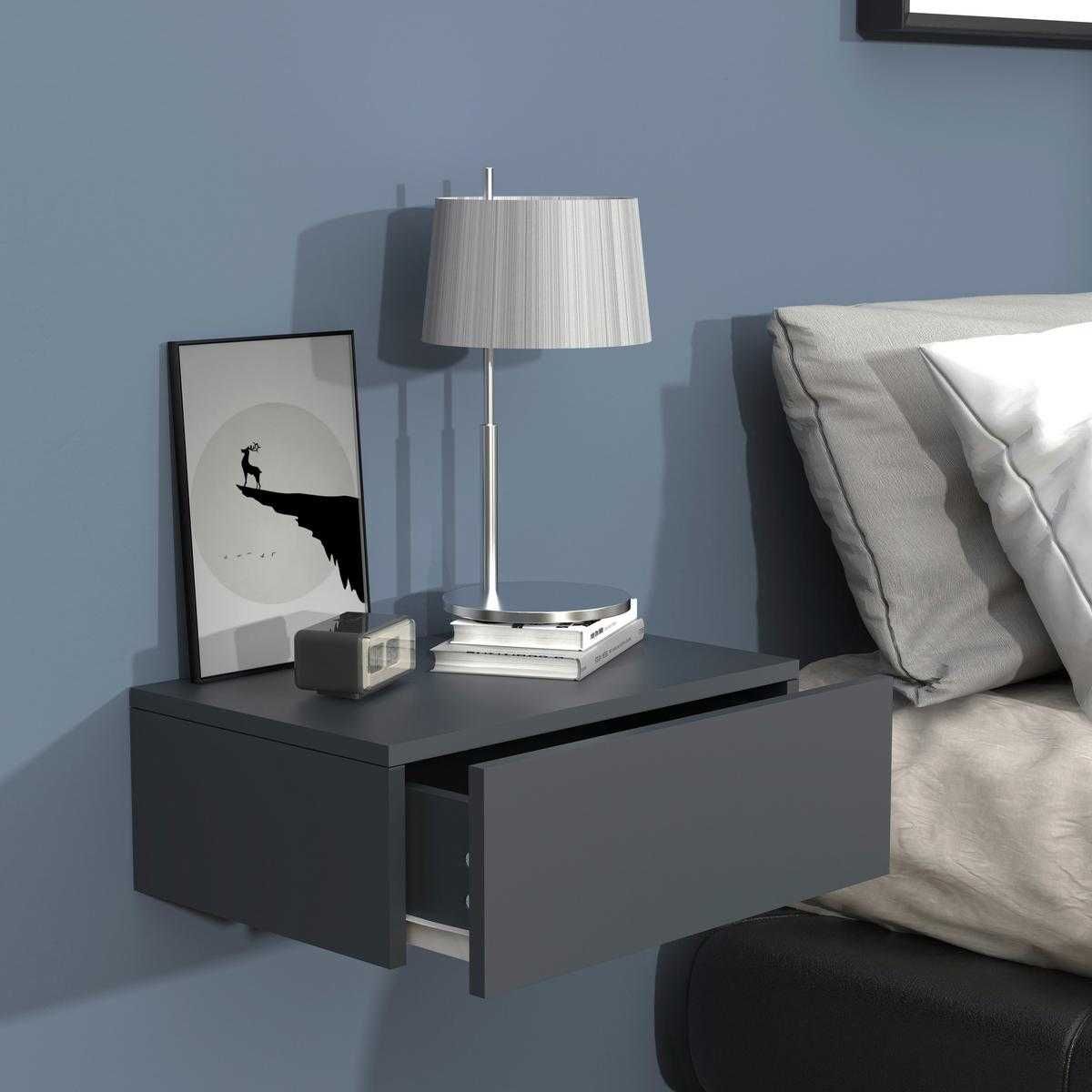 Mobilier, masa machiaj, noptiera | 918285 Antracit(2pcs)