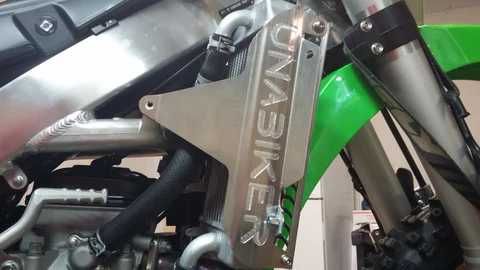 НОВИ UNABIKER Гардове за Радиатори KAWASAKI 2016-2018 KX450F