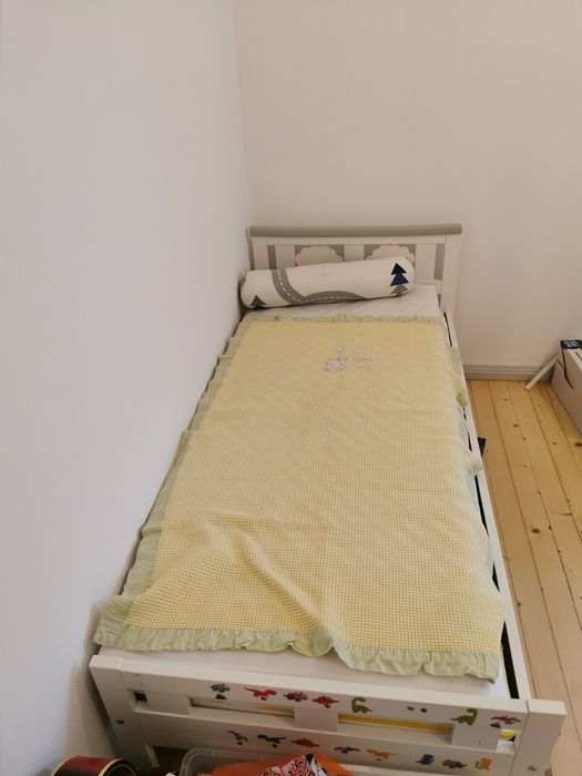 Легло Kritter на IKEA с преграда и с 2 матрака 160х70