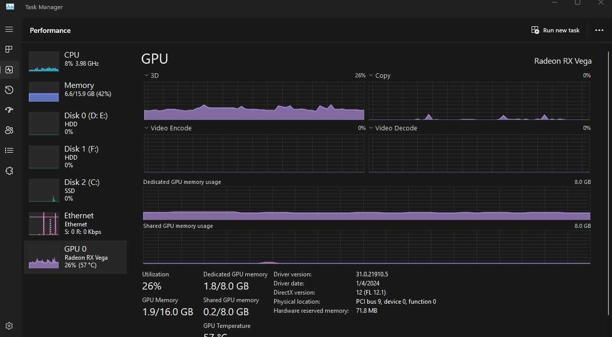 PC Calculator gaming ryzen 7 2700x, Rx Vega64(similar gtx 1080)