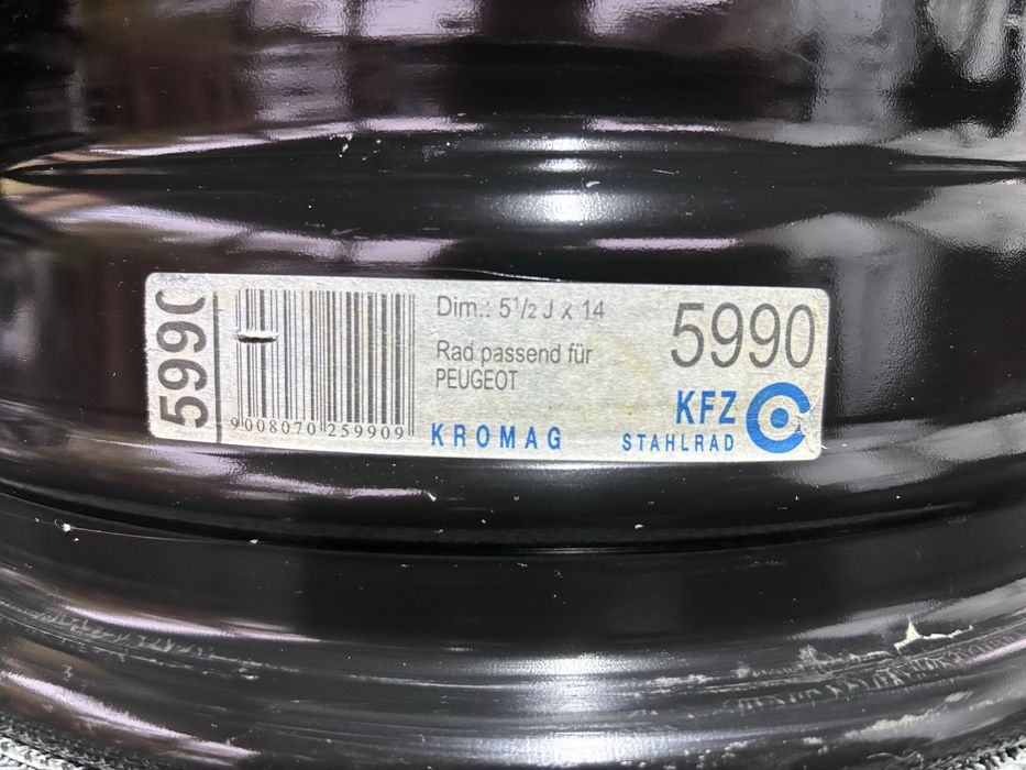 Jante 14 peugeot 5 1/2 jx14