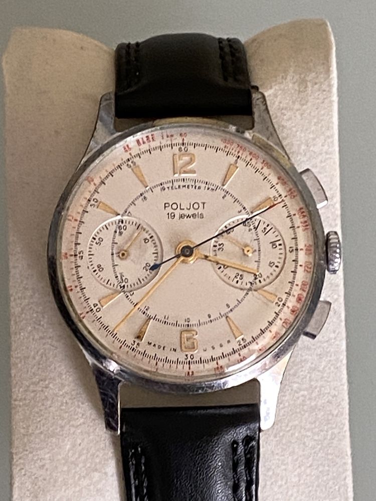 Poljot Chronograph cal 3017 Ussr