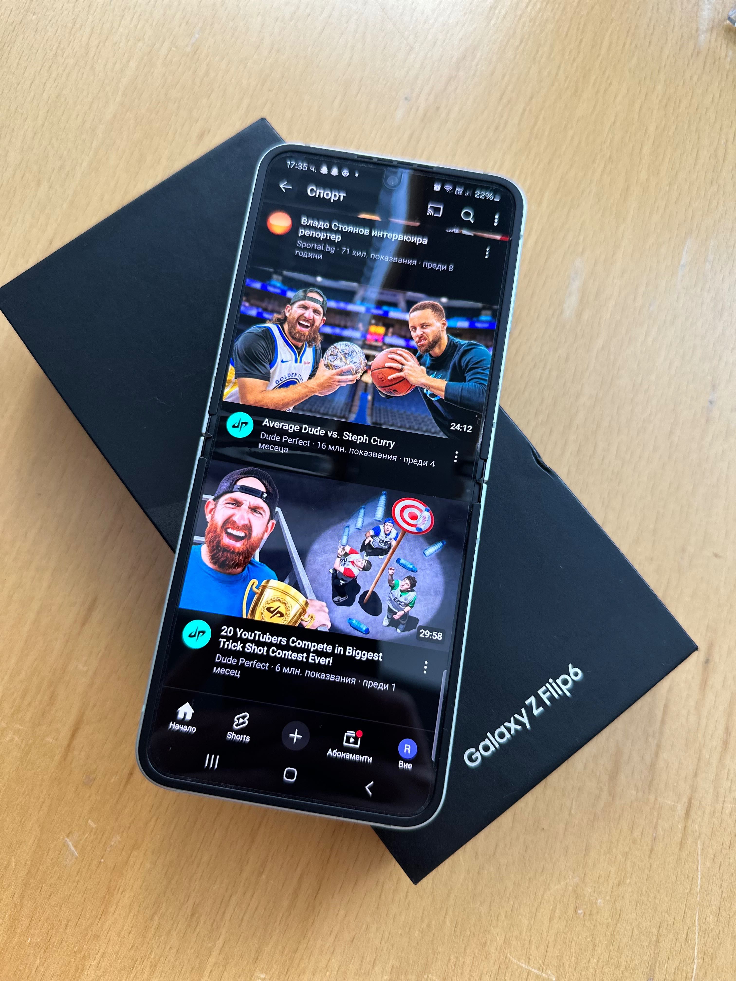 Samsung Galaxy Z Flip 6 + подарък оригинален калъф