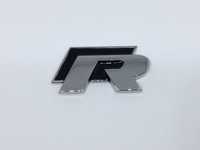 Emblema Vw R aripi negru